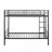 Sturdy And Versatile Metal Bunk Bed For A Comfortable And Space-Saving Sleeping Solution.