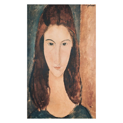 Portrait of a Young Girl (oil on canvas) by Amedeo Modigliani - Giclee Print