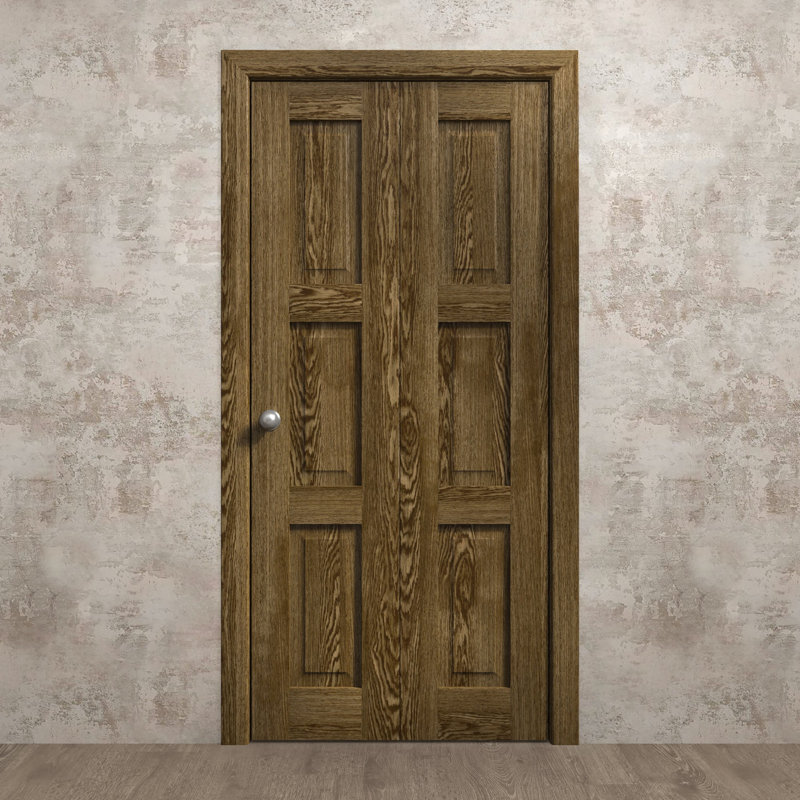 Portes coulissantes pour garde-robe coulissante Ego 5010, 84 po x 84 po, Chêne marbré