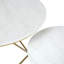 2 tables gigognes avec structure Louisiana