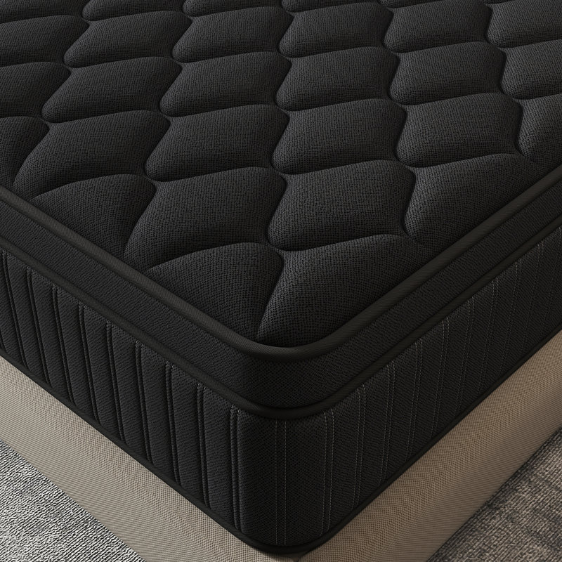 Matelas hybride à ressorts ensachés 12 po / 14 po, 12", Grand lit