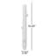 Bougies coniques sans parfum-286595846
