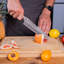 Couteau Gyuto Chef avec bambou Saya et boîte en bambou - lame de 20 cm (8 po)