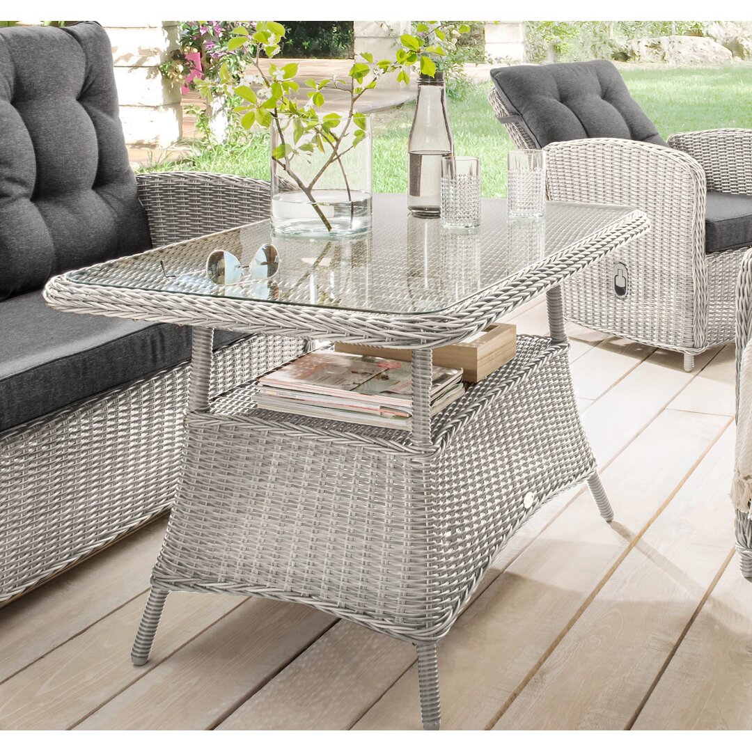 Sofatisch Kinney aus Rattan