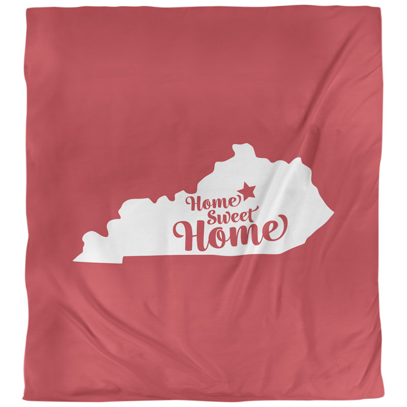Housse de couette simple doux lexington home, Housse de couette pour très grand lit, Rouge, Microfibre