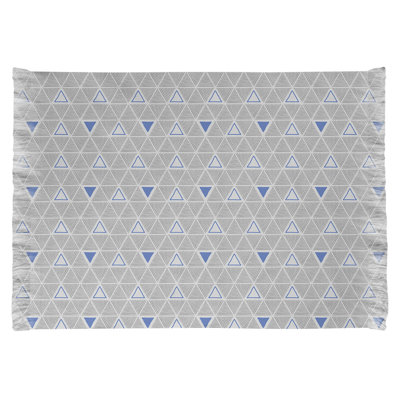 Chenille Geometric Indoor Rug