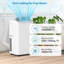 Ensemble de 2 climatiseurs portatifs 14 000 BTU - Refroidit 750 pieds carrés Pi., Refroidissement 4-en-1, ventilateur, déshumidificateur, oscillation automatique, minuterie 24H, silencieux pour la chambre à coucher