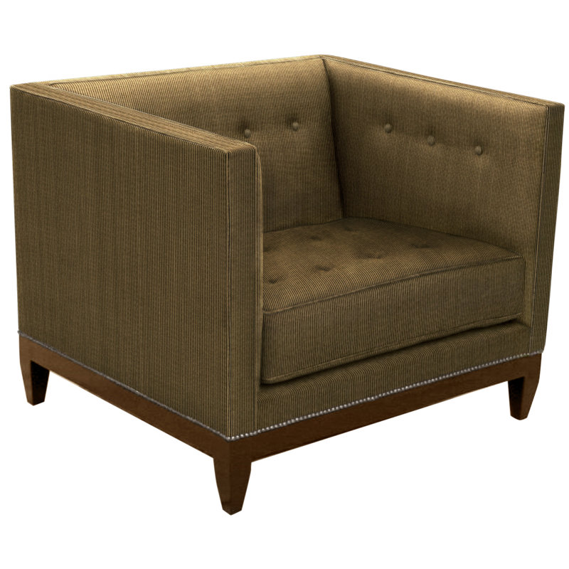 Armchair, Martin Teal, Pewter