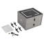 Table de chevet intelligente à DEL avec chargement sans fil et haut-parleur Bluetooth, table de chevet à 2 tiroirs avec verrou d'empreinte digitale, l 19,7 po x P 15,8 po x H 18,1 po-105969176
