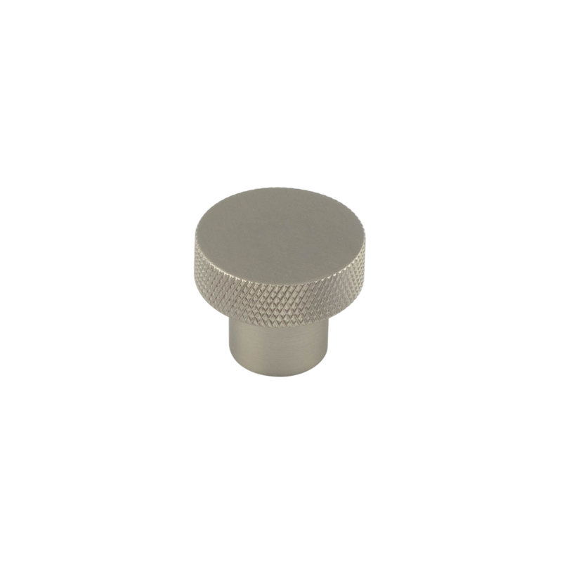 Hoxton 30mm Diameter Round Knob, Satin Nickel