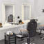 Miroir d'appoint pour salle de bain à DEL 36 po x 28 po à l'avant et à l'arrière, 5 minutes de désembuage, miroir de meuble-lavabo mural 5 mm