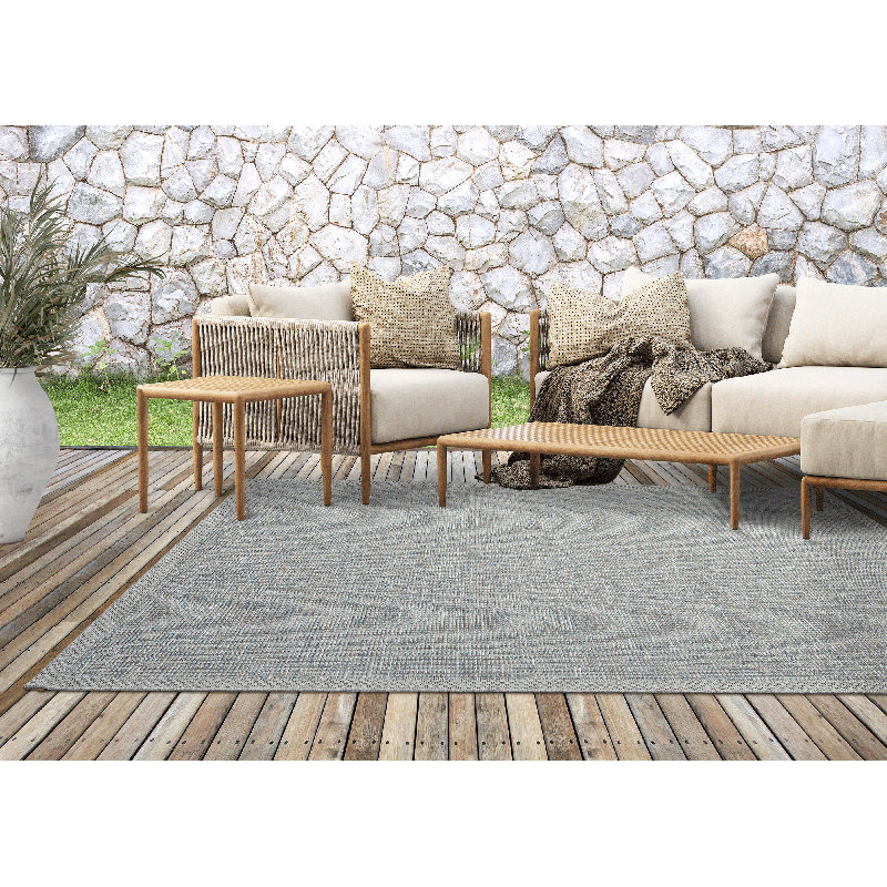 Hisbe Power Loom Grey Rug, Rectangle 200 x 280cm