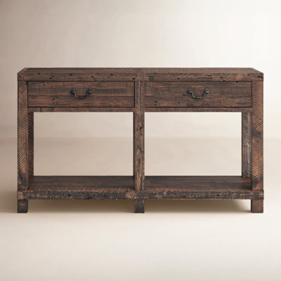 Alexandra Reclaimed 55" Solid Wood Console Table