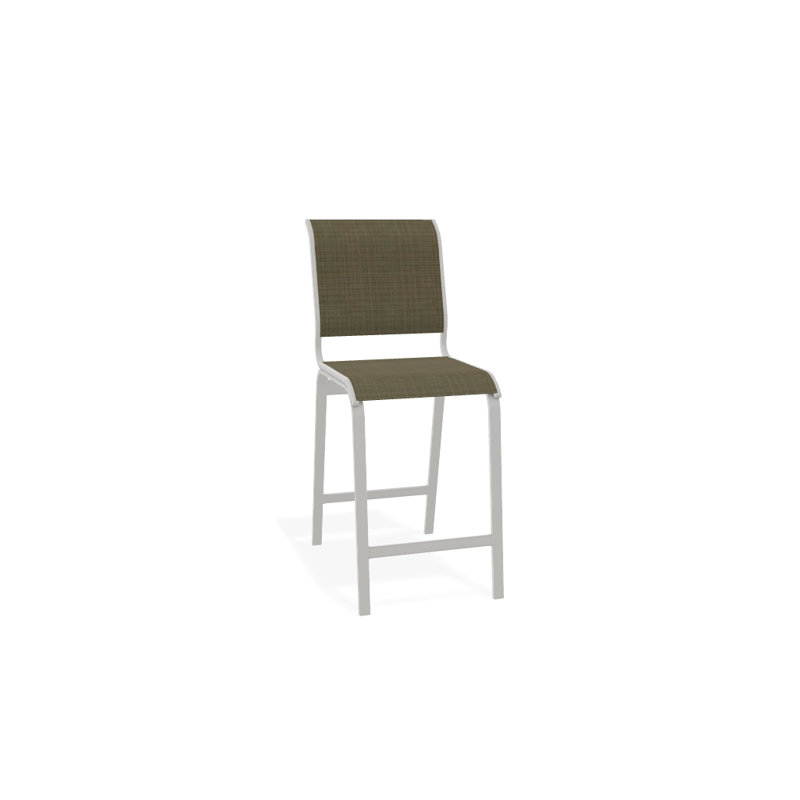 Tabouret de bar 26 po Holna, Neige texturée, Pierre Elevation