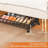 Under Bed Shoe Storage with Wheels,4 Pack Under Bed Storage Containers
