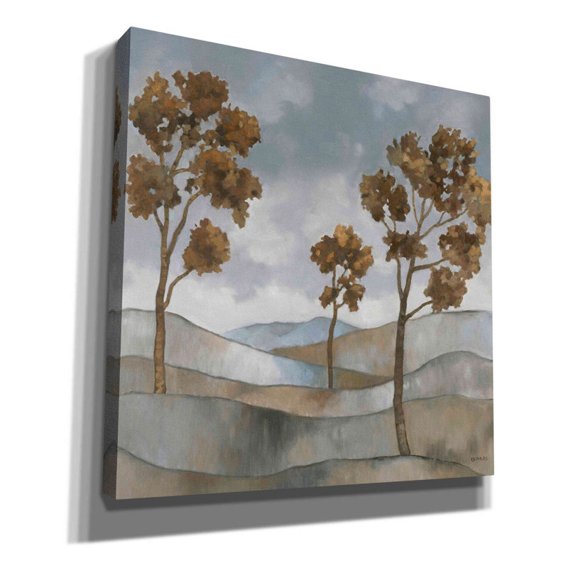 «Milling Pines» «Rolling Hills 2» par Graham Reynolds, art mural sur toile, H 26 po x l 26 po x P 1,5 po