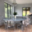 Ensemble de 2 chaises avec accoudoirs Aaron King Louis-73237908-7917598