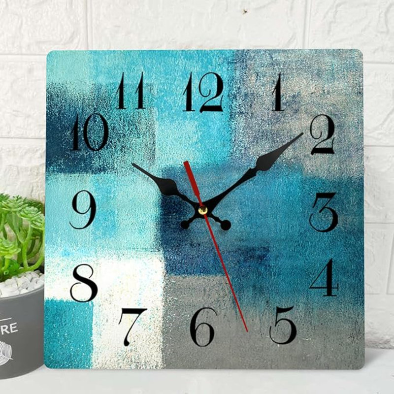 Horloge murale en bois Artsocket