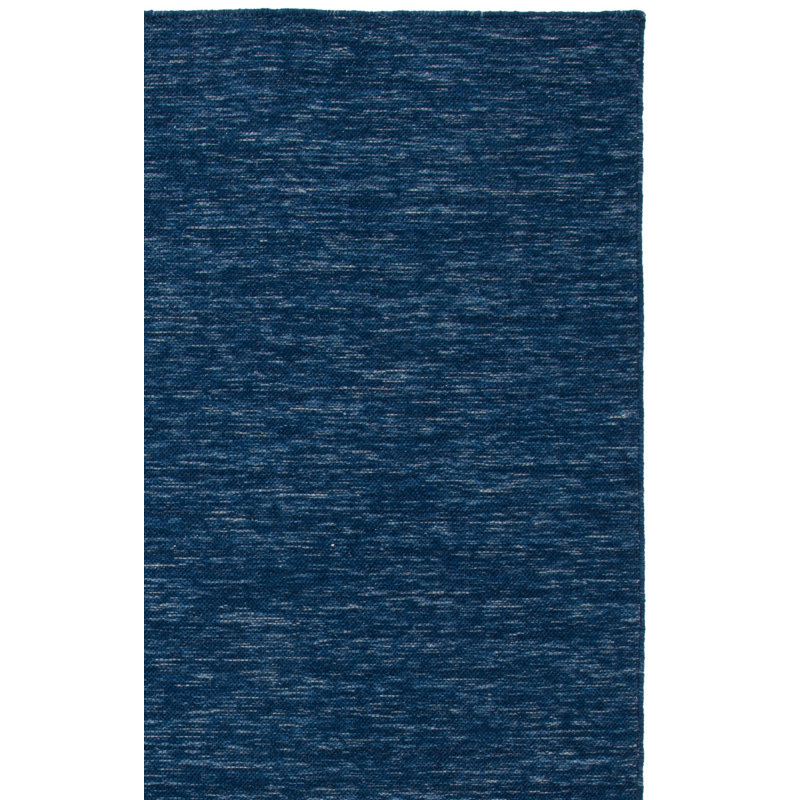 Fitzpatrick Hand Woven New Zealand Wool Solid Color Rug, Rectangle 4' x 6'