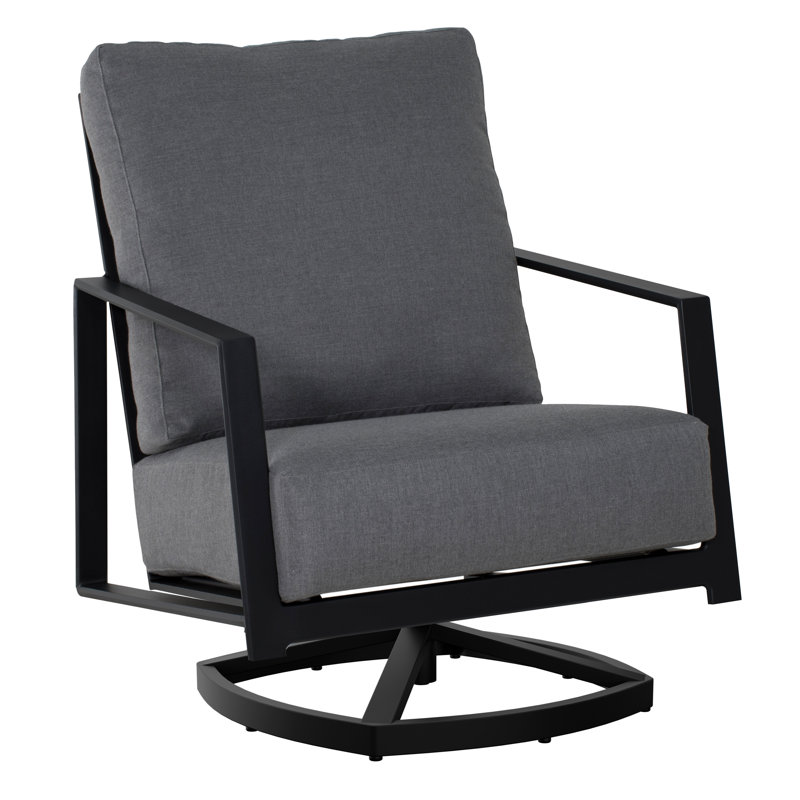 Prism Cushioned Lounge Swivel Rocker Chair