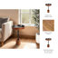 Table courte Millmar Pines Inmar-1310209994
