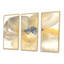 Galm Flower Tones II - ensemble d'art mural sur toile encadré traditionnel de 3-21865731-21865733