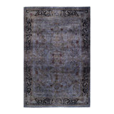 Fine Vibrance One-of-a-Kind 4' 7" X 6' 10" Hand Knotted Area Rug