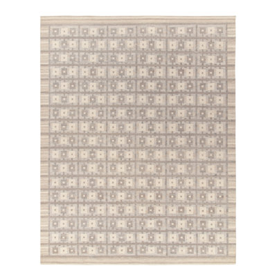Scandinavian Wool Geometric Area Rug