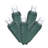 50Lt Single Mold Wide Angle LED Christmas Twinkle light set 6"Sp 25'L-977207708