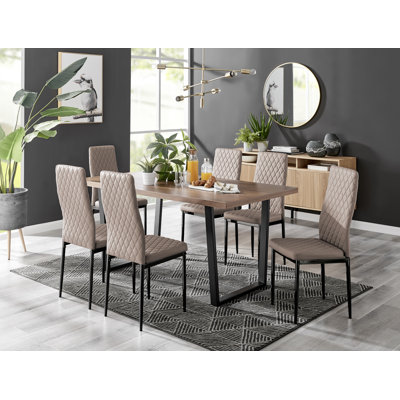 Eubanks 6 - Person Dining Set