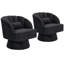Upholstered Swivel Accent Chair-786997571-786997574