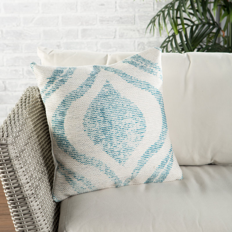 Coussin décoratif intérieur/extérieur géométrique