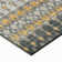 Tapis gris / jaune Antrel Ikat