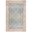 Tapis bleu marine / crème en coton tissé à la main Joppatowne-1499386824
