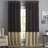 Curtainworks Jarrek Solid Color Semi-Sheer Grommet Single Curtain Panel-24032032-24032027