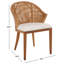Chaise avec accoudoirs Mura