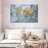 Personalized Feel Alive II Push Pin World Map-2001842960