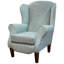 81cm Wide Tufted Wingback Chair