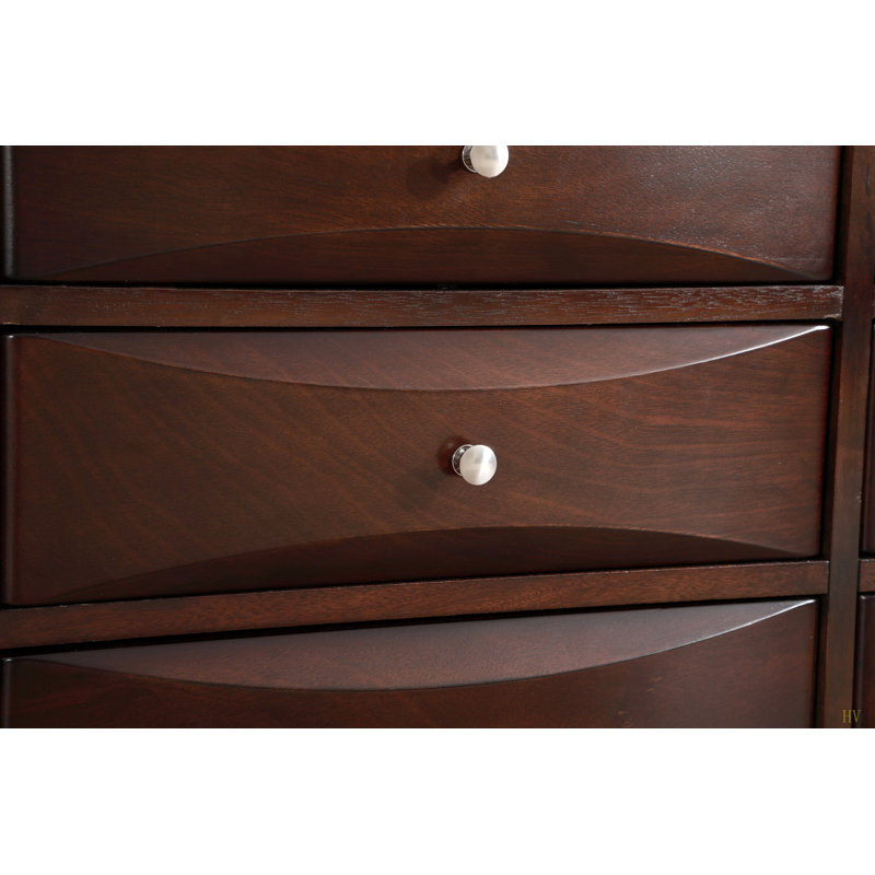 Commode média Marilla, Marron foncé