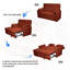 Ensemble de canapé-lit en tissu de 61 pouces pour grand salon / chambre à coucher-264803231