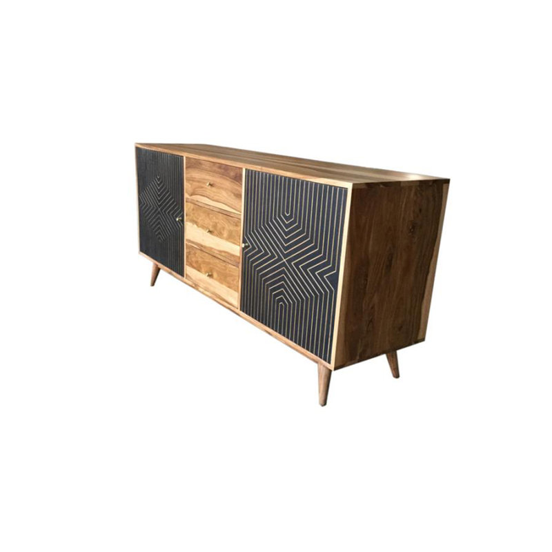 Duncanville 63 " W Sheesham Solid Wood Server