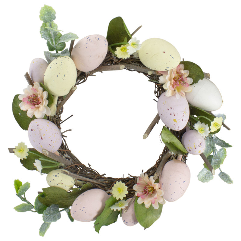 Faux Wood 8'' Wreath