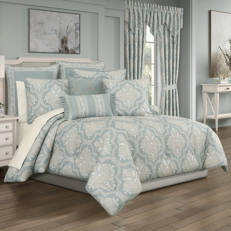 Tranquility Euro Sham Aqua