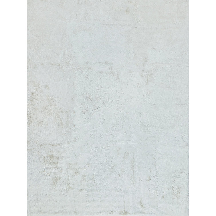 Exquisite Rugs Kozi Handmade Polyacrylic Ivory Area Rug