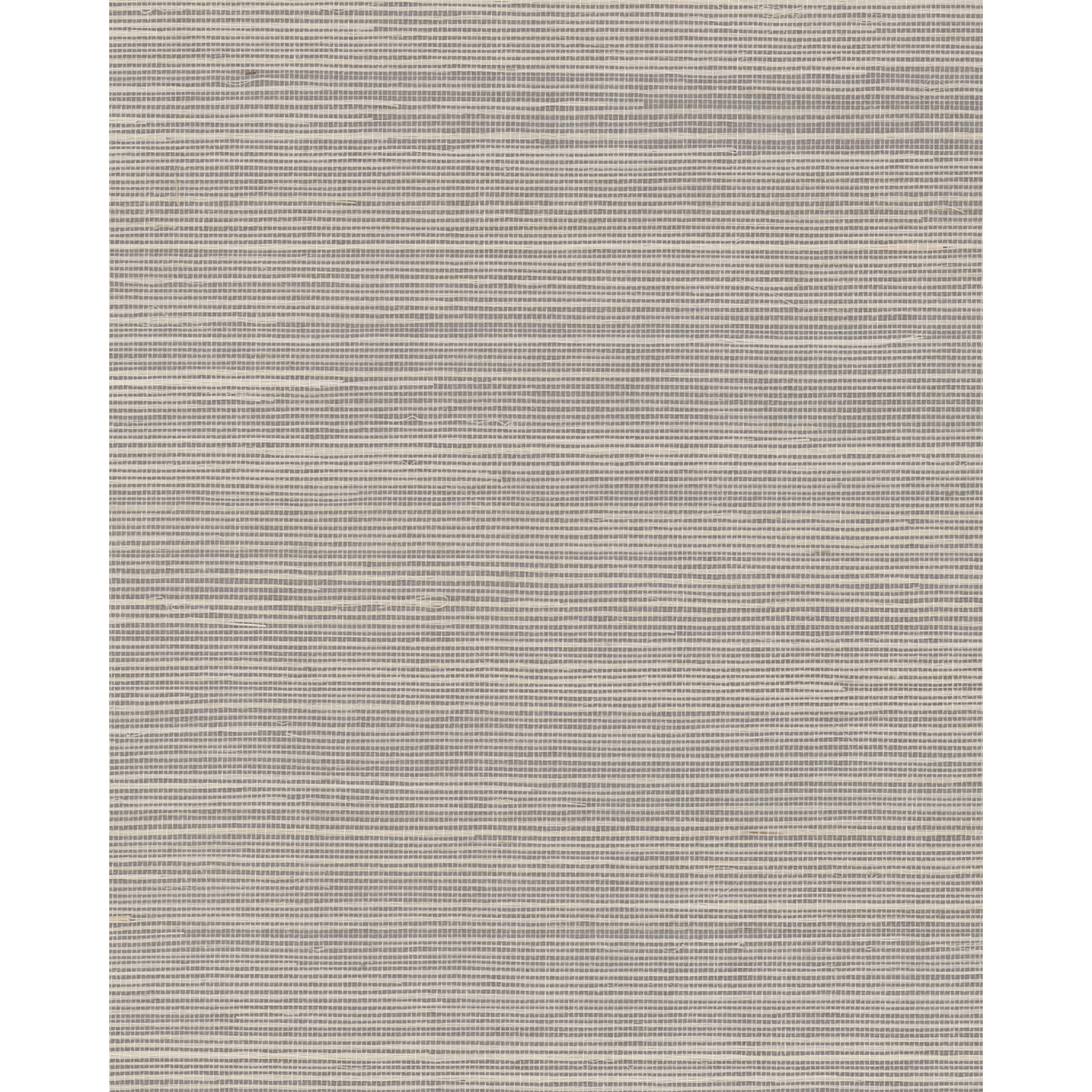 Natural Sisal Peel and Stick Grasscloth Wallpaper, Gray
