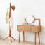 Floresha Solid Wood Freestanding 8 - Hook Coat Rack