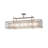 Ioana 6 - Light Steel Square/Rectangle Pendant
