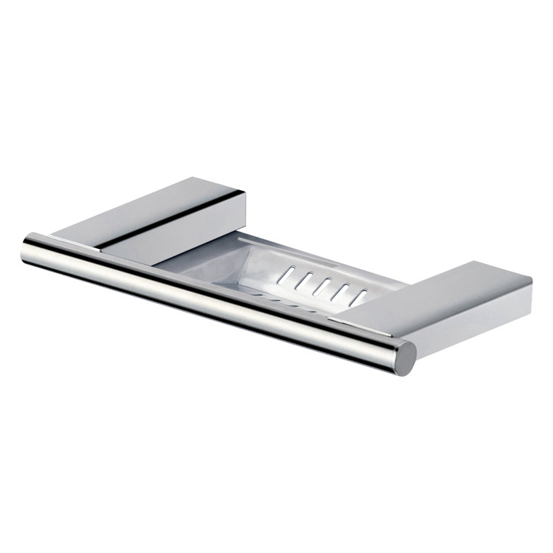 Plat à savon en acier inoxydable Maddox, Chrome poli
