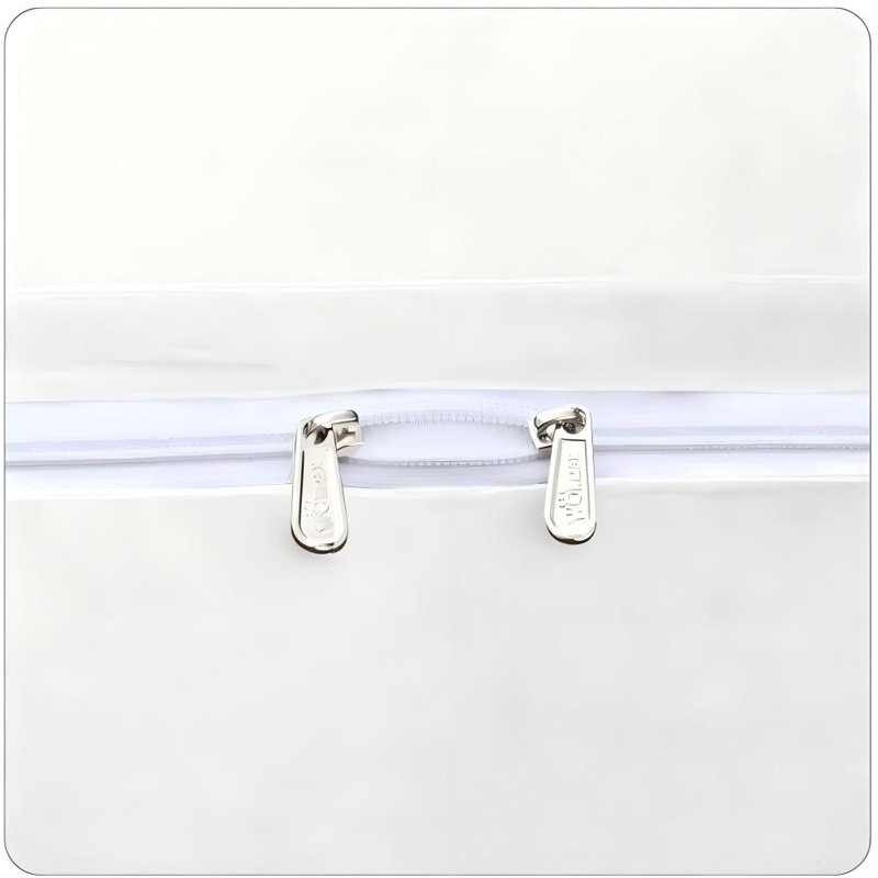 Housse de coussin en velours pour la tête de lit Wowmax, housse de coussin triangulaire sans compression, Blanc, Lit simple