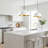 Aurelius 1-Light Adjustable Single Dome Pendant